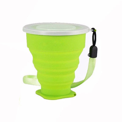 Travel Silicone Retractable Folding Cup