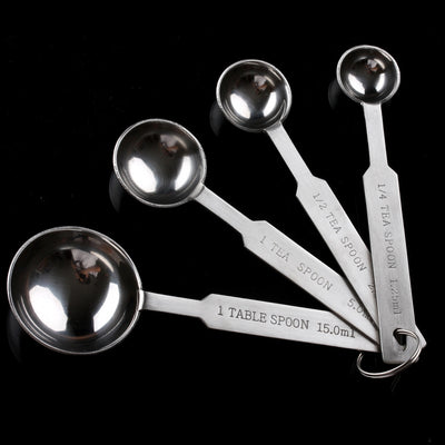 4pcs Stainless Measuring Spoon