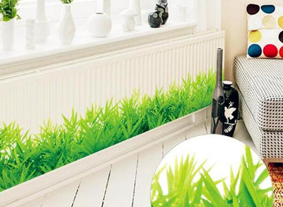 * 3D Fresh Green Grass Baseboard