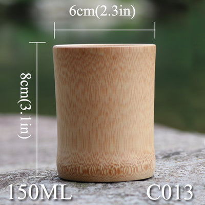 Natural Bamboo Tea Cups