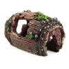 Artificial Barrel Resin Ornament Cave
