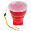 Travel Silicone Retractable Folding Cup