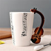 Music Note Milk Mug