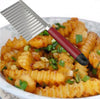 Wavy Edged Knife Stainless Steel