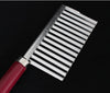 Wavy Edged Knife Stainless Steel