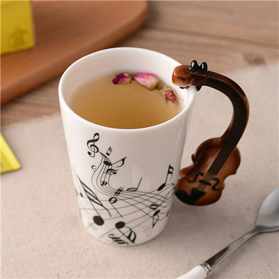 Music Note Milk Mug