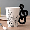 Music Note Milk Mug