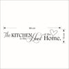 Home Letter Pattern Wall Sticker