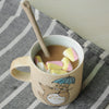 Ceramics Mugs With Spoon Tools