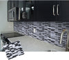 Adhesive Mosaic Tile Wall