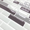 Adhesive Mosaic Tile Wall