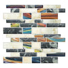 Adhesive Mosaic Tile Wall