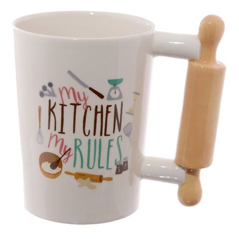 Rolling Pin Handle Mug