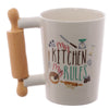 Rolling Pin Handle Mug