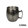 Copper Plated Black Rose Mugs