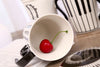 Piano Musical Note Porcelain Mug