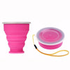 Travel Silicone Retractable Folding Cup